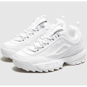 White Fila Disruptor II Sneakers Size 8.5